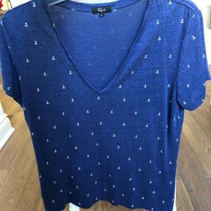 Rails Cara Linen blend t-shirt S